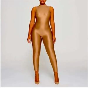 Skims shine jersey catsuit